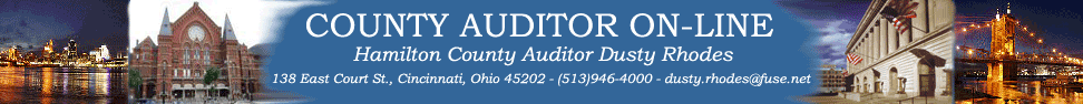 Dusty Rhodes, Hamilton County Auditor